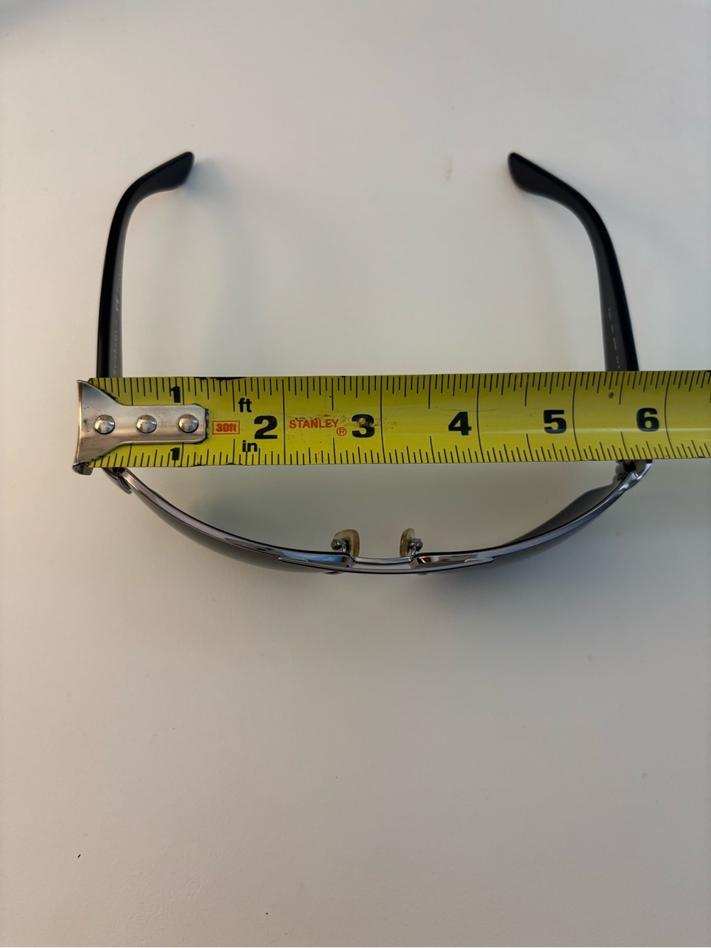RALPH LAUREN POLO POLARIZED 3041 9002/81 SILVER/BLACK AUTHENTIC SUNGLASSES 64-14 - Picture 13 of 16